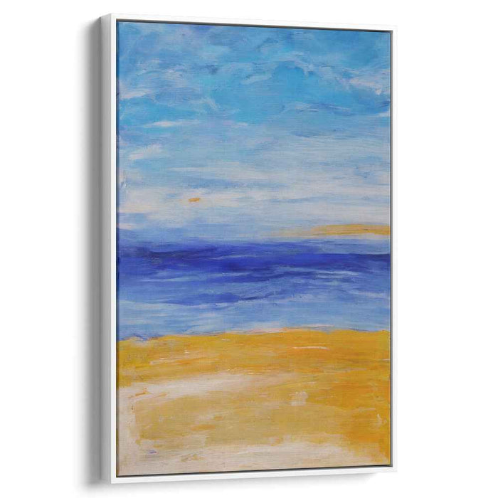 Blue Abstract Beach #204