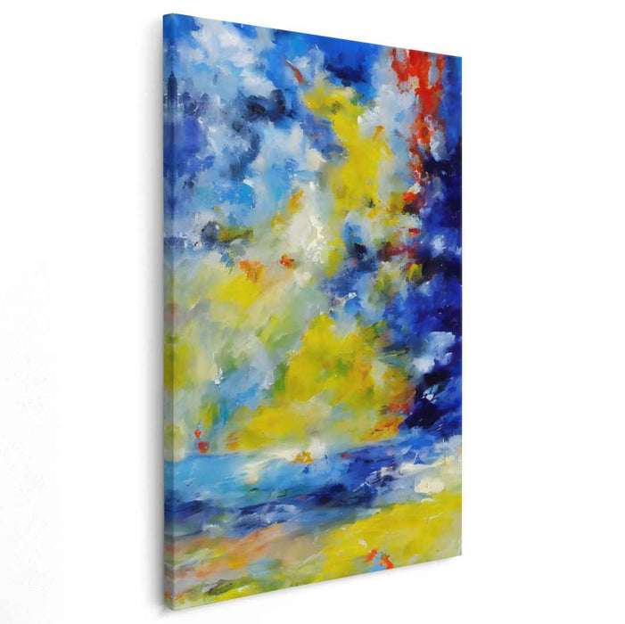 Blue Abstract Beach #206