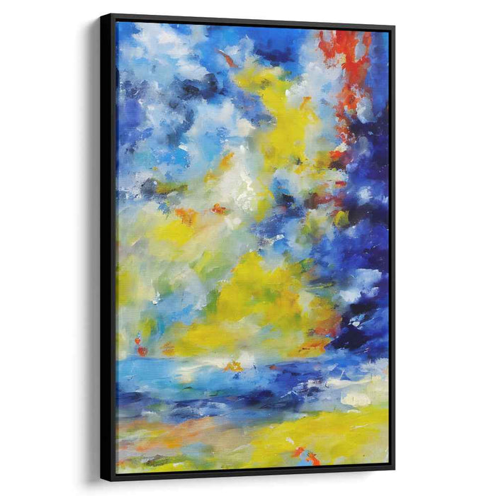 Blue Abstract Beach #206