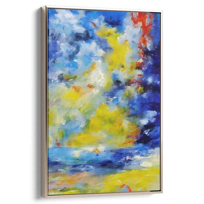 Blue Abstract Beach #206