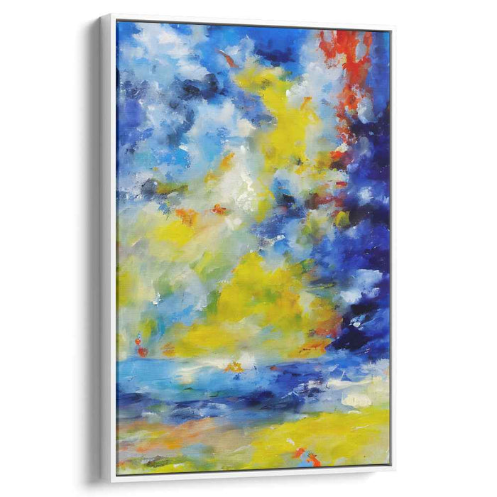 Blue Abstract Beach #206