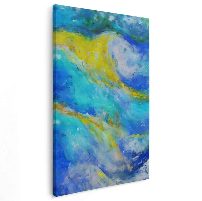 Blue Abstract Beach #221