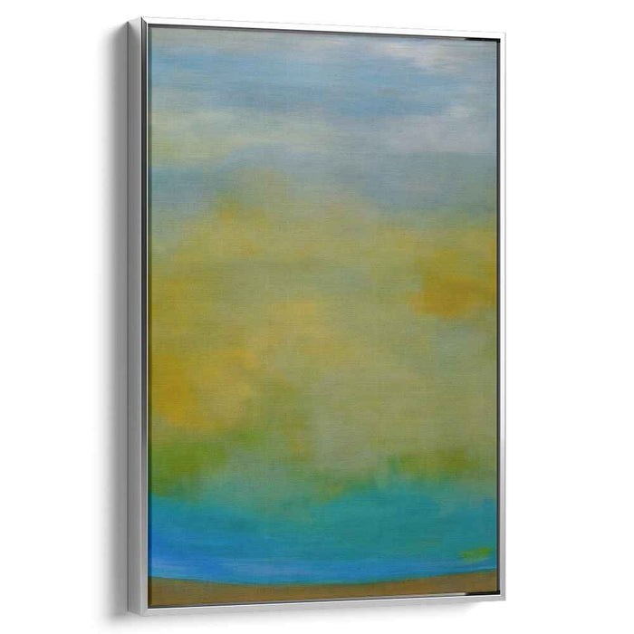 Blue Abstract Beach #223