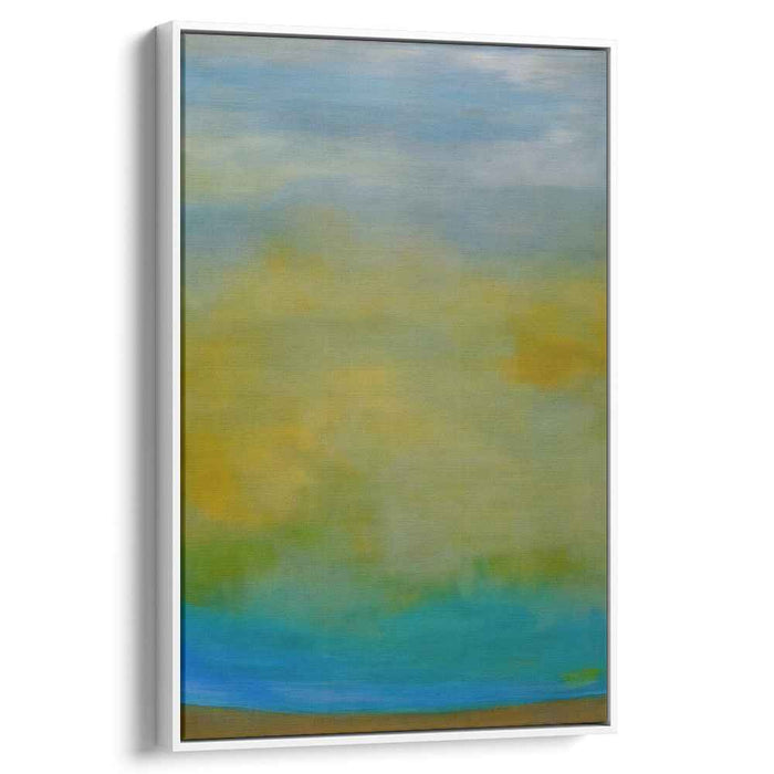 Blue Abstract Beach #223