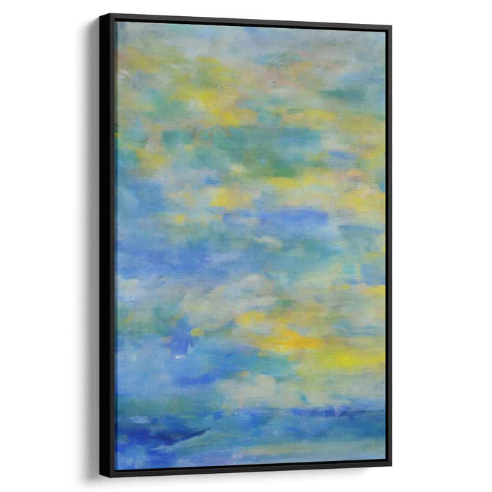 Blue Abstract Beach #226