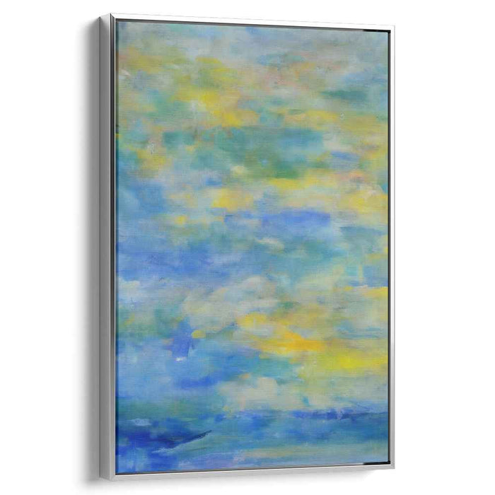 Blue Abstract Beach #226