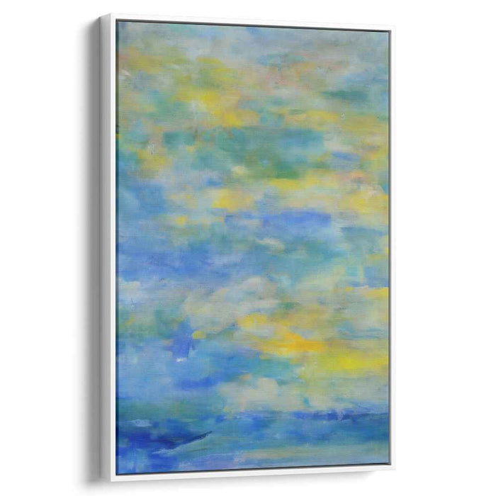 Blue Abstract Beach #226