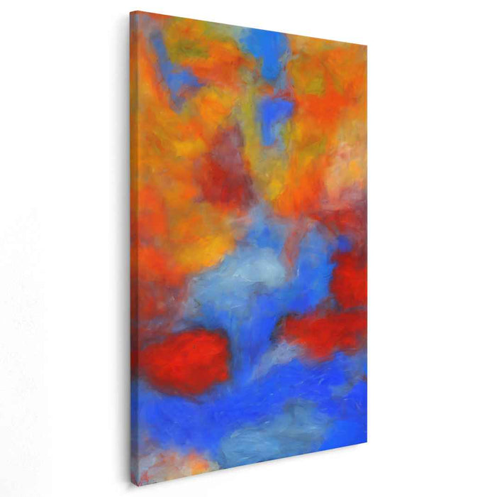 Blue Abstract Beach #227