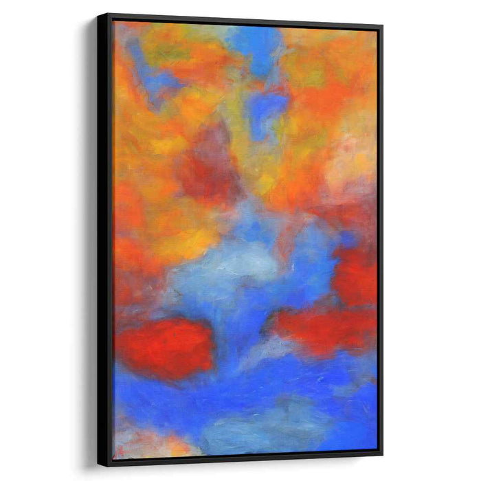 Blue Abstract Beach #227