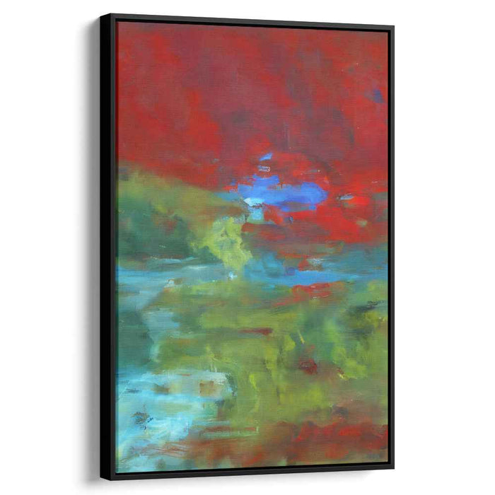 Emotional Color Symphony: A Dance of Color and Emotion Abstract Canvas Art