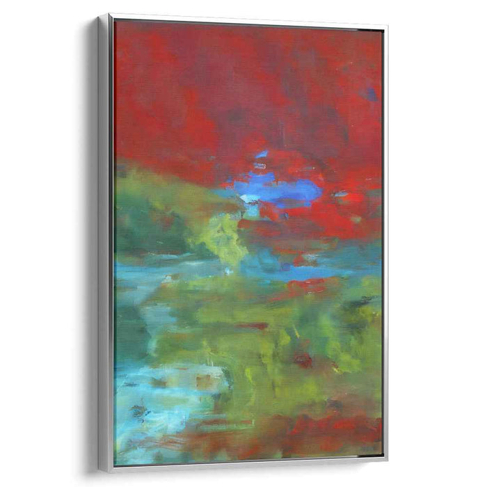 Emotional Color Symphony: A Dance of Color and Emotion Abstract Canvas Art