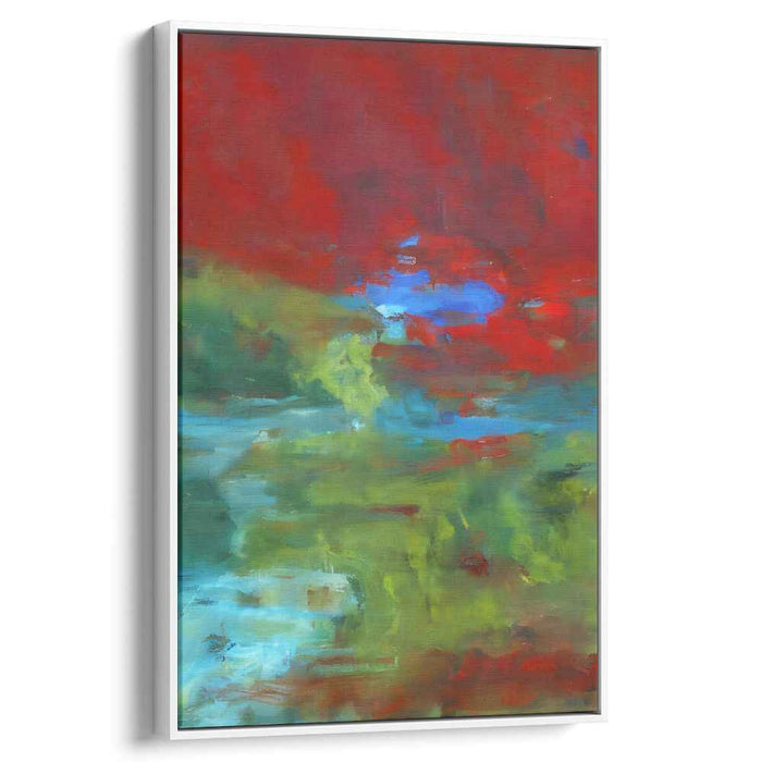 Emotional Color Symphony: A Dance of Color and Emotion Abstract Canvas Art