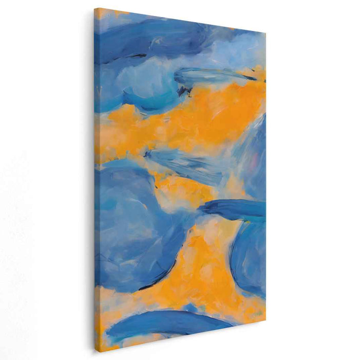 Blue Abstract Beach #230