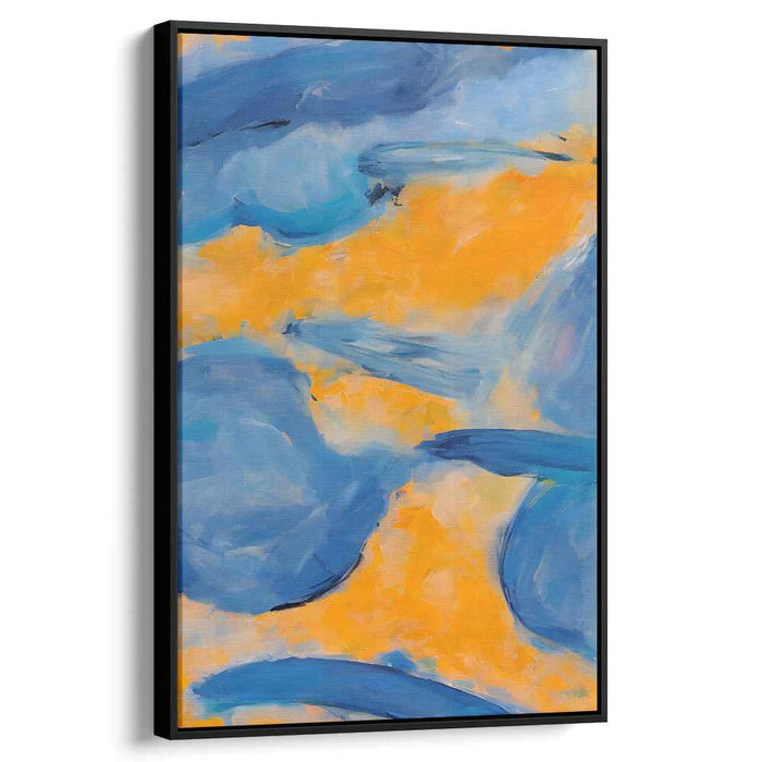 Blue Abstract Beach #230