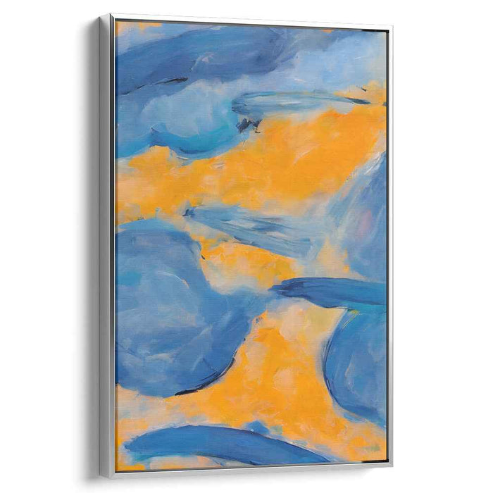 Blue Abstract Beach #230