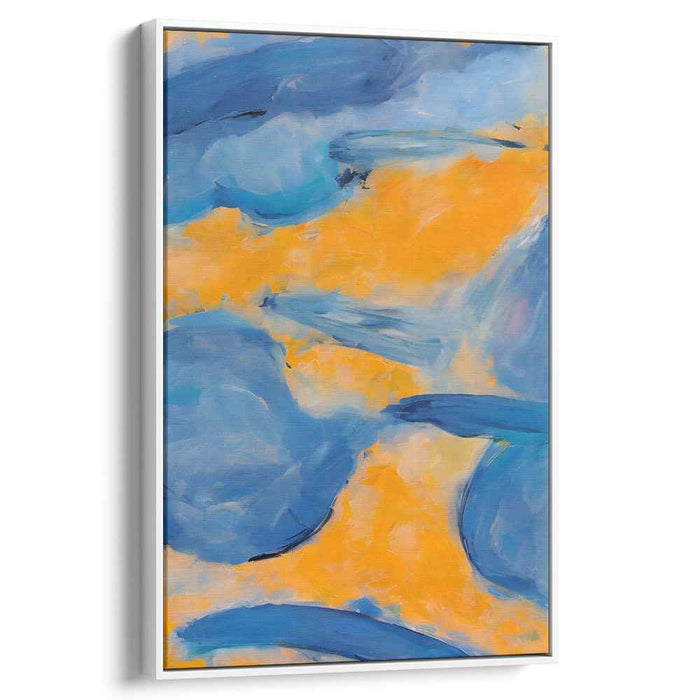 Blue Abstract Beach #230