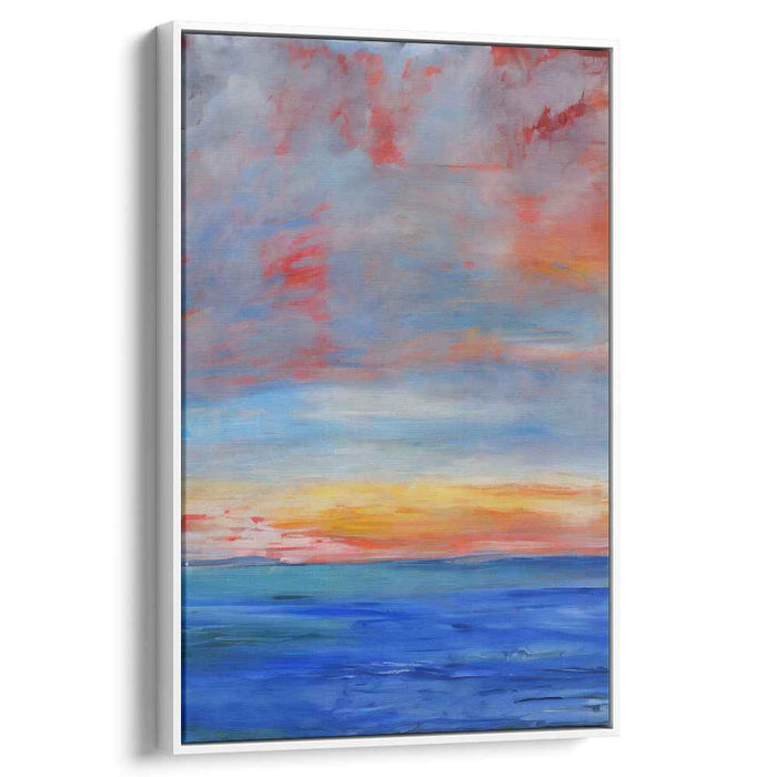 Blue Abstract Beach #236