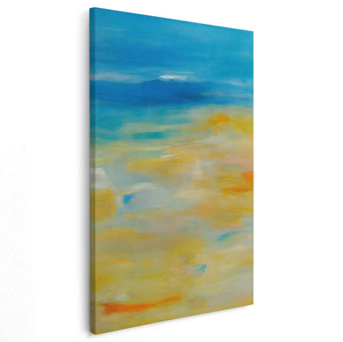 Blue Abstract Beach #238