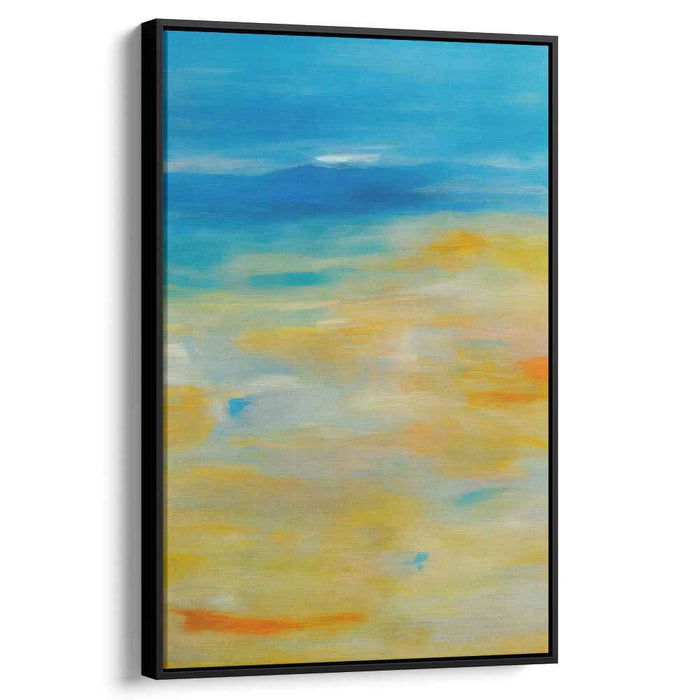 Blue Abstract Beach #238