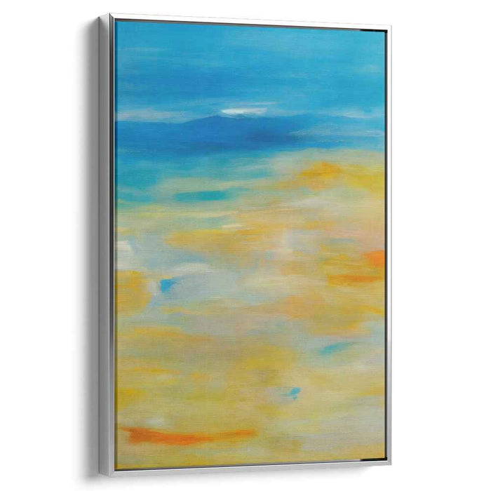 Blue Abstract Beach #238