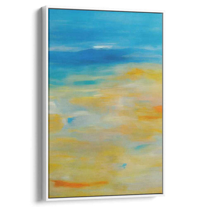 Blue Abstract Beach #238