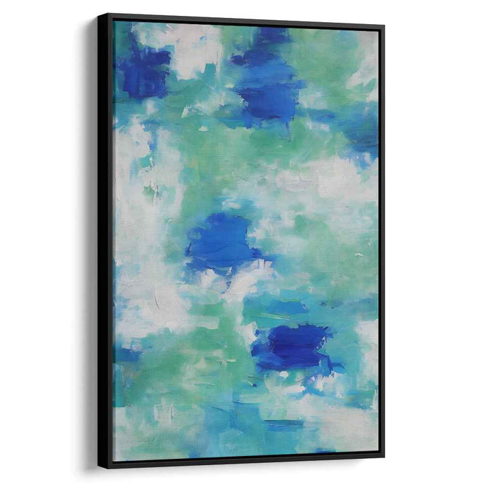 Blue Abstract Beach #240