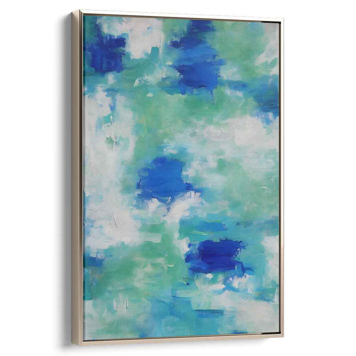 Blue Abstract Beach #240