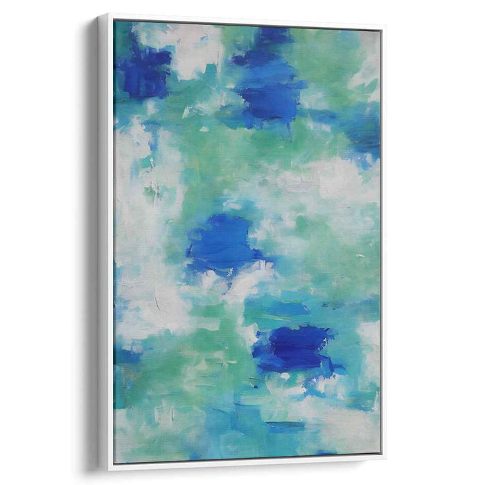 Blue Abstract Beach #240