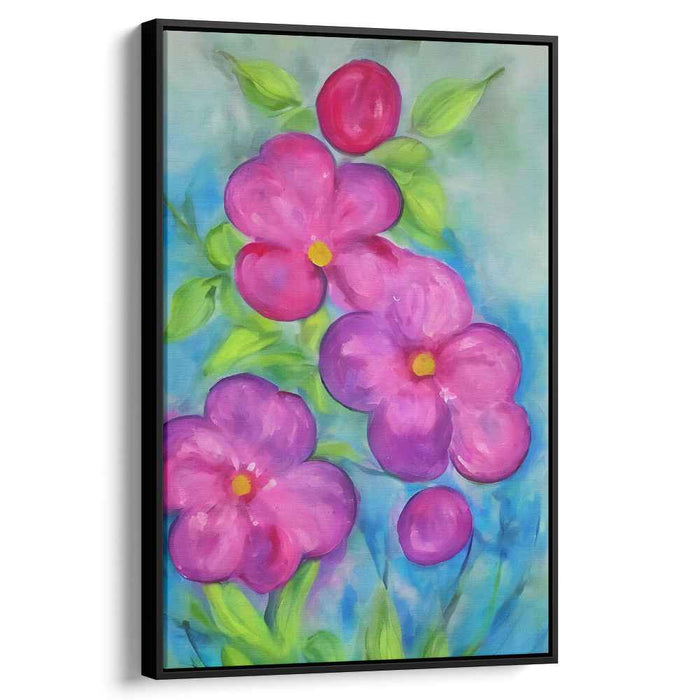 Blue Abstract Flower #212