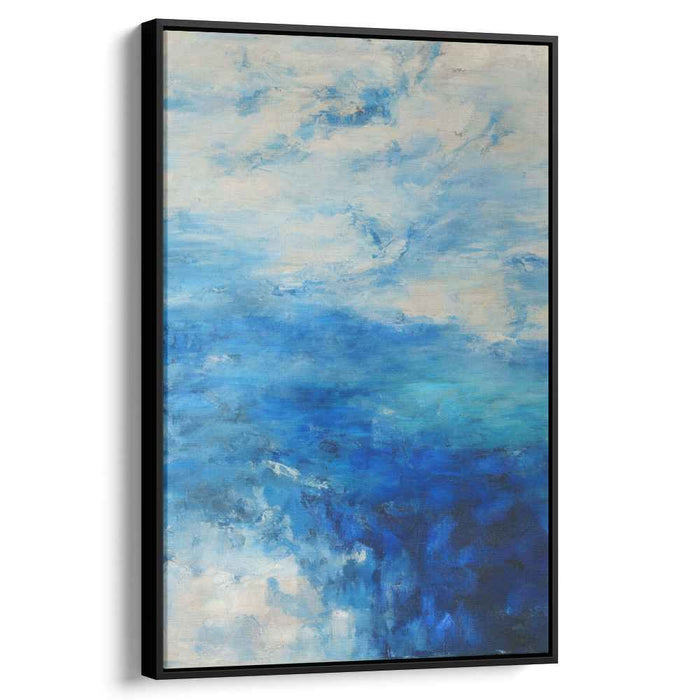 Blue Abstract Landscape #201