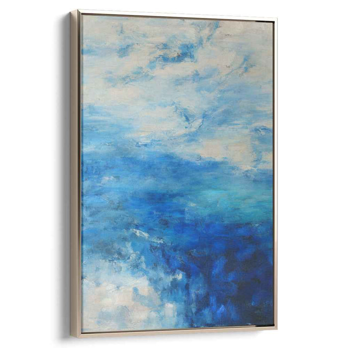 Blue Abstract Landscape #201