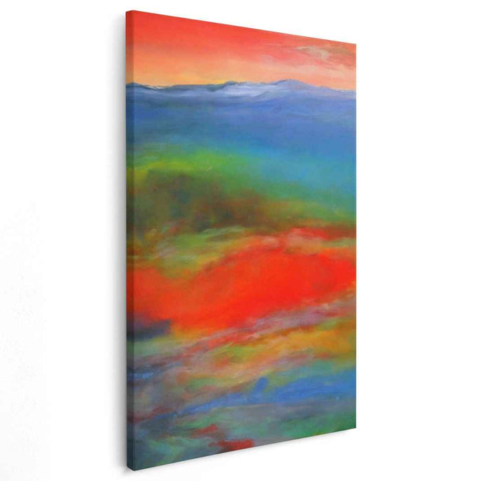 Blue Abstract Landscape #203