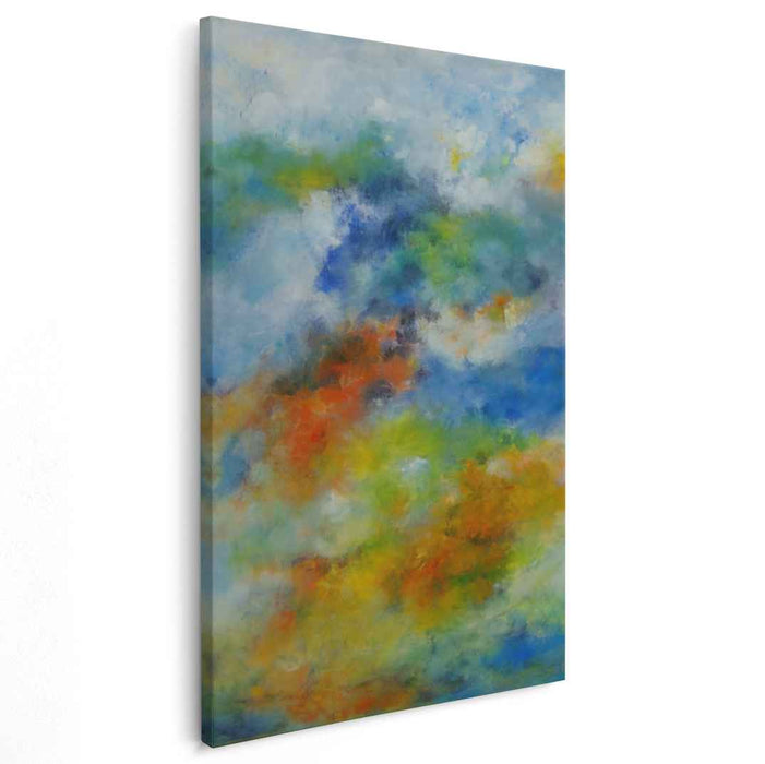 Brushstrokes of Dreamy Abstraction: Impressionist-Inspired Abstract Canvas Art