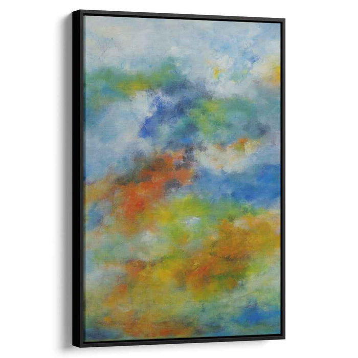 Brushstrokes of Dreamy Abstraction: Impressionist-Inspired Abstract Canvas Art