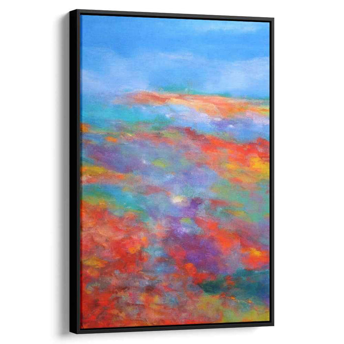 Blue Abstract Landscape #212