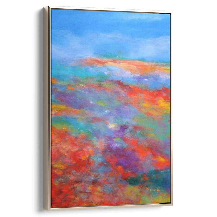 Blue Abstract Landscape #212