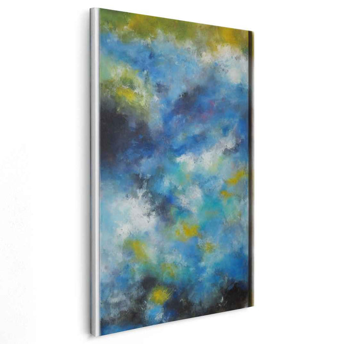 Stardust Whispers: Abstract Dreamscape Canvas Art Print