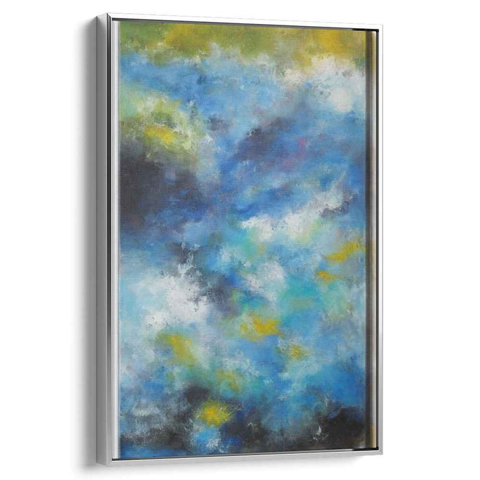 Stardust Whispers: Abstract Dreamscape Canvas Art Print