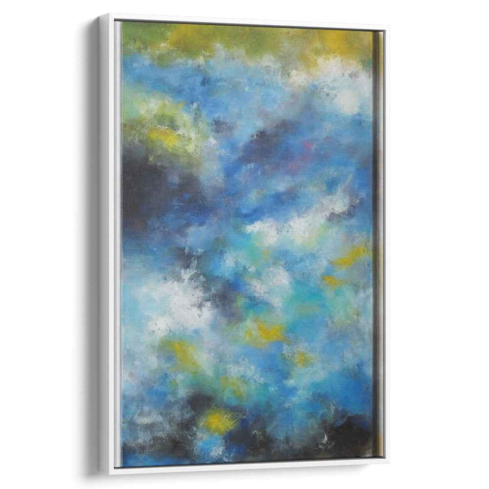 Stardust Whispers: Abstract Dreamscape Canvas Art Print