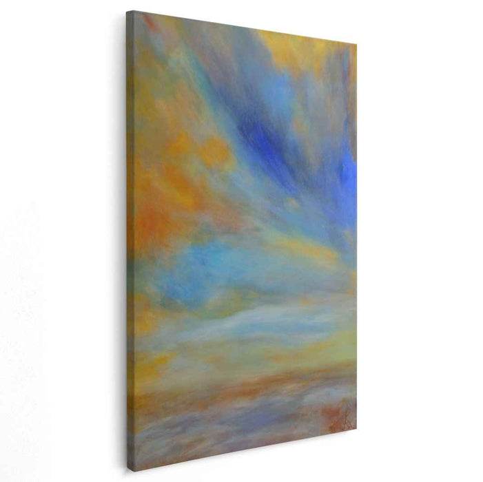 Blue Abstract Landscape #218