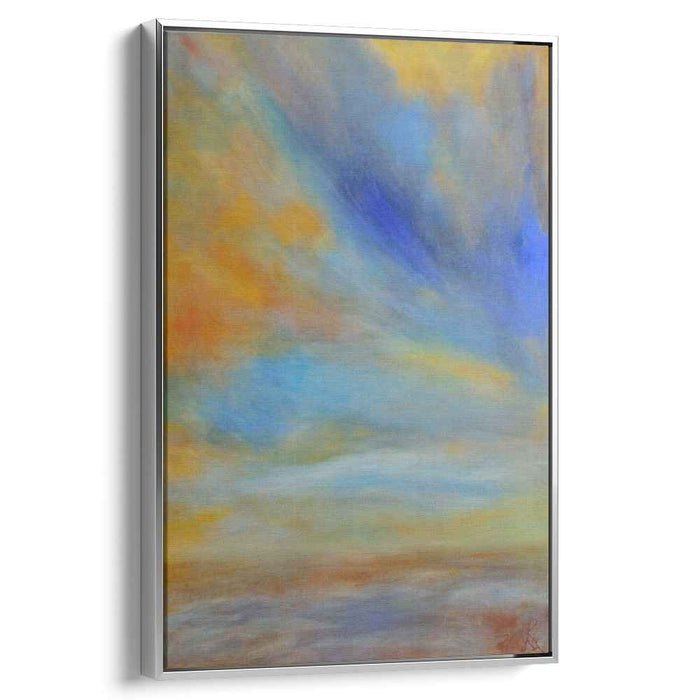 Blue Abstract Landscape #218