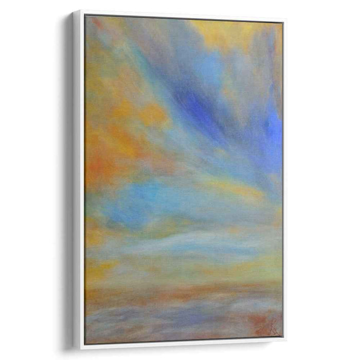 Blue Abstract Landscape #218