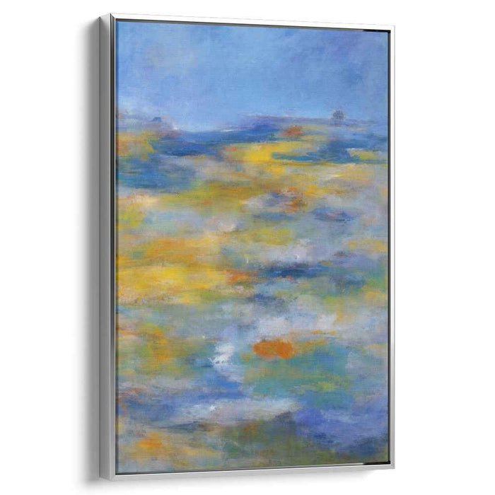 Blue Abstract Landscape #220