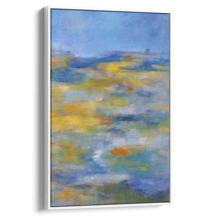 Blue Abstract Landscape #220