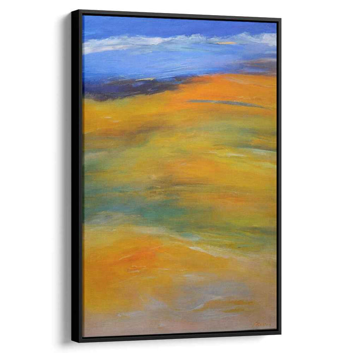 Blue Abstract Landscape #223