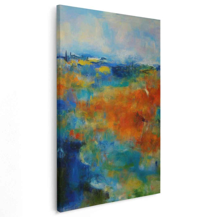 Blue Abstract Landscape #226