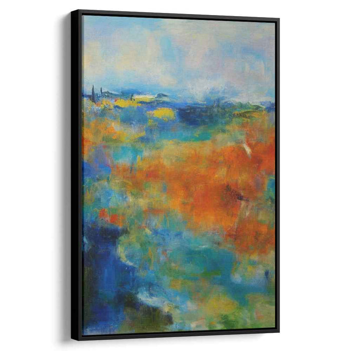 Blue Abstract Landscape #226