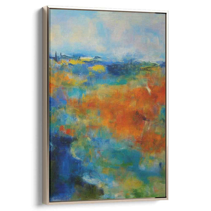 Blue Abstract Landscape #226