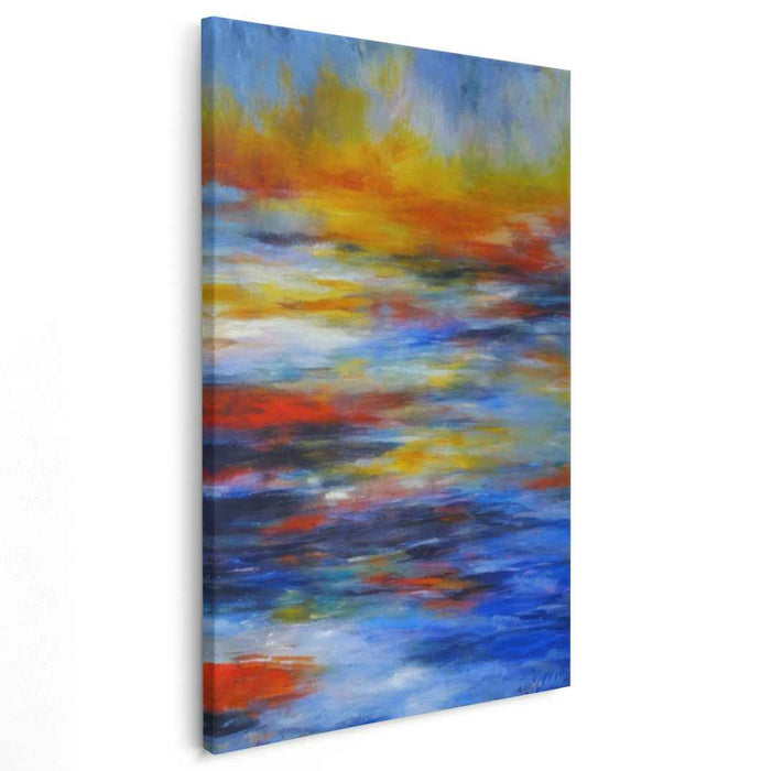 Blue Abstract Landscape #232