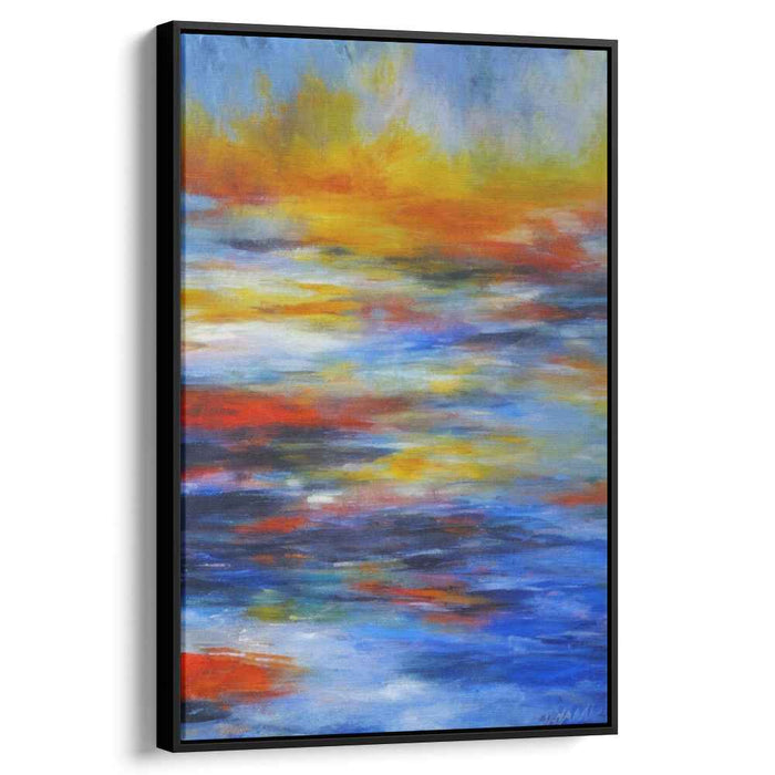 Blue Abstract Landscape #232